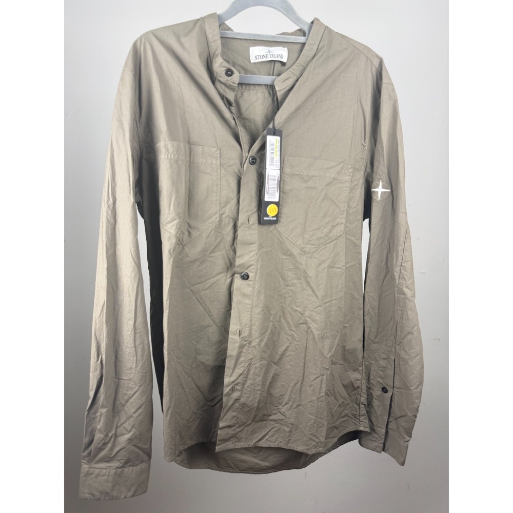 STONE ISLAND T SHIRT KHAKI SIZE L